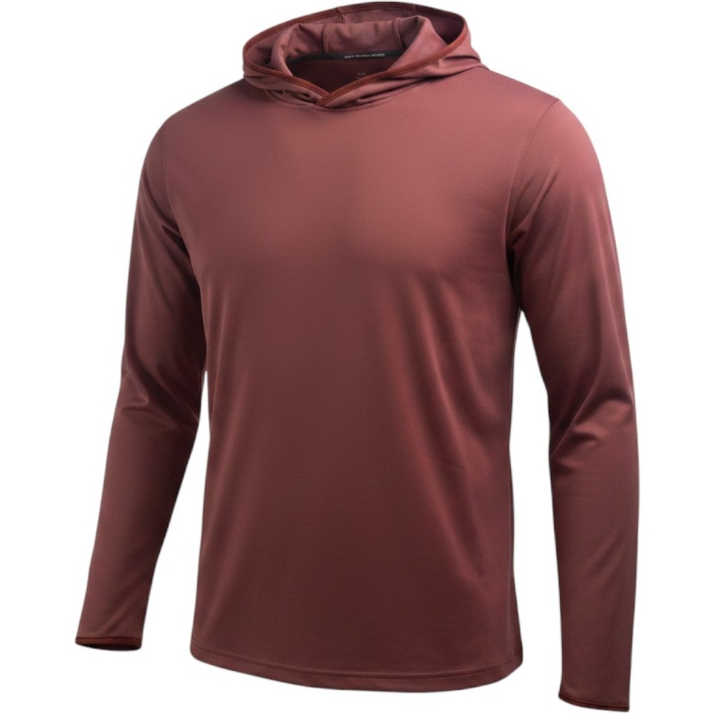 Ozark Trail Kids XXL 18 Hooded Hiking Shirt UPF 50+ Quick Dry Clay‎ Red NEW